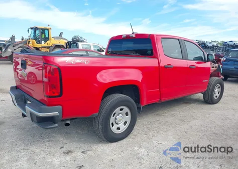 2017 Chevrolet Colorado Wt from USA, damaged, VIN 1GCGTBEN9H1248579